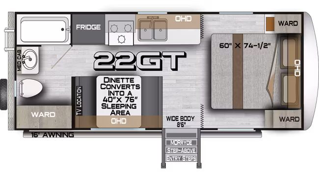 2025 Northwood Arctic Fox Edge 22GT - Image 2