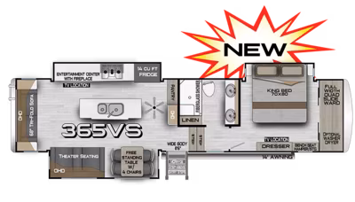 2025 Northwood Arctic Fox Edge 365VS