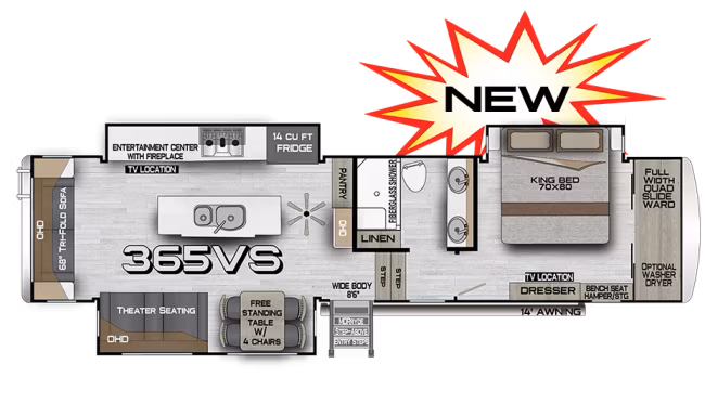 2025 Northwood Arctic Fox Edge 365VS - Image 1