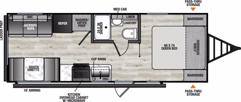 2027 Forest River Viking Travel Trailers 242MK - Image 1