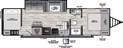2027 Forest River Viking Travel Trailers 282TQS