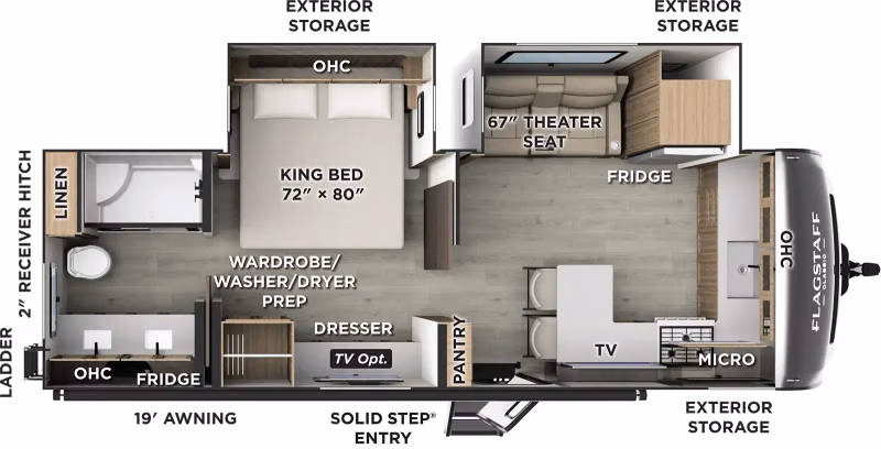 2027 Forest River Flagstaff Classic Travel Trailers 826MBR - Image 1