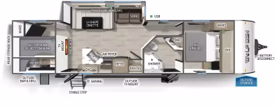 2027 Forest River Cherokee Wolf Den 271RK