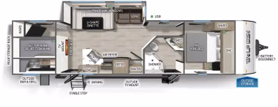 2027 Forest River Cherokee Wolf Den 301BH