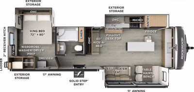 2027 Forest River Rockwood Signature Travel Trailer 8339FK