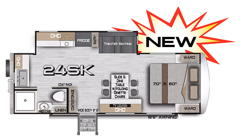2027 Northwood Arctic Fox Edge 24SK - Image 2