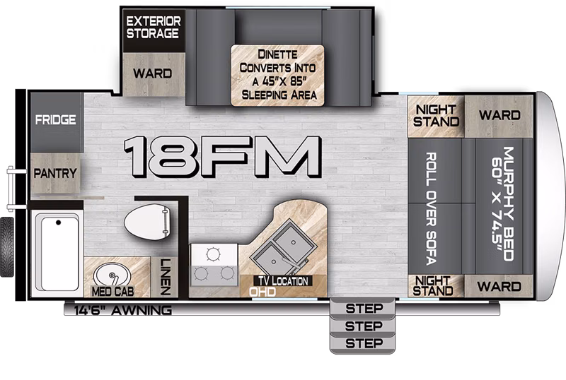 2027 Northwood Nash 18FM - Image 2